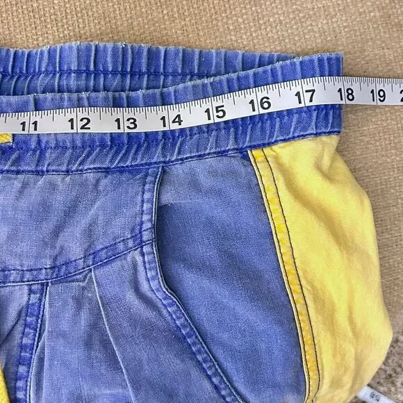 Vintage 80s PREPPY Gitano Colorblock Mens Shorts Size Medium Fisherman - Picture 6 of 6